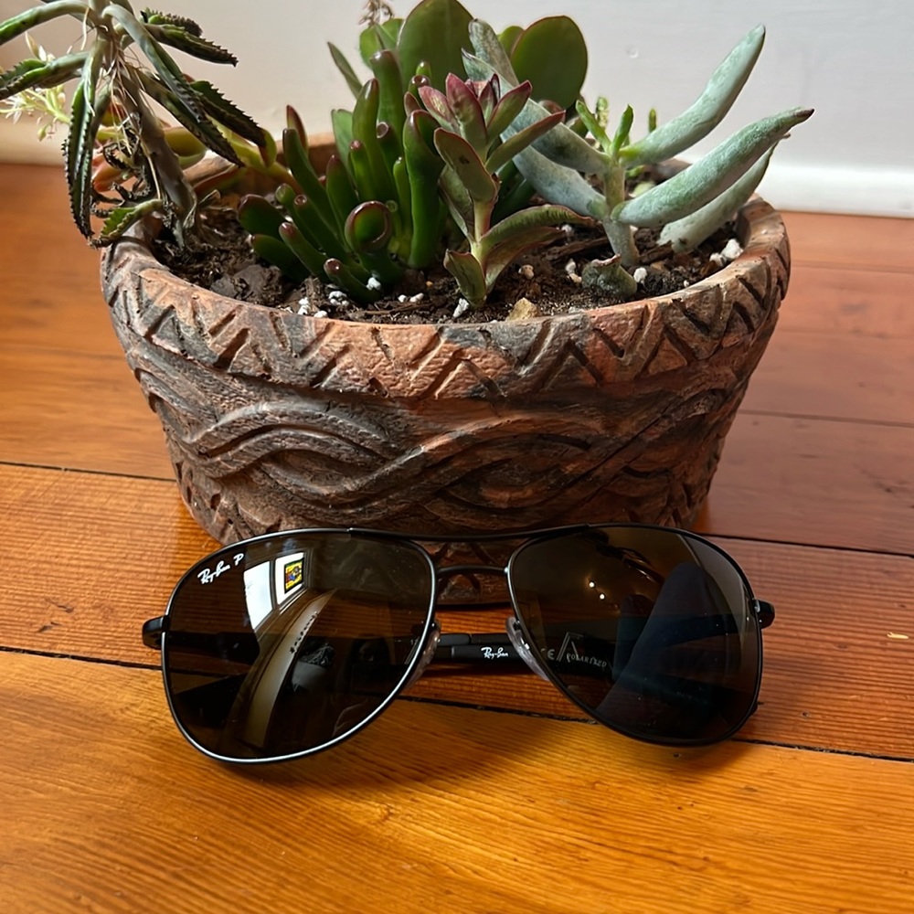 Never worn Ray-Ban men’s sunglasses!